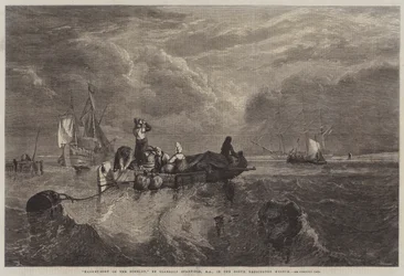 Market-Boat on the Scheldt